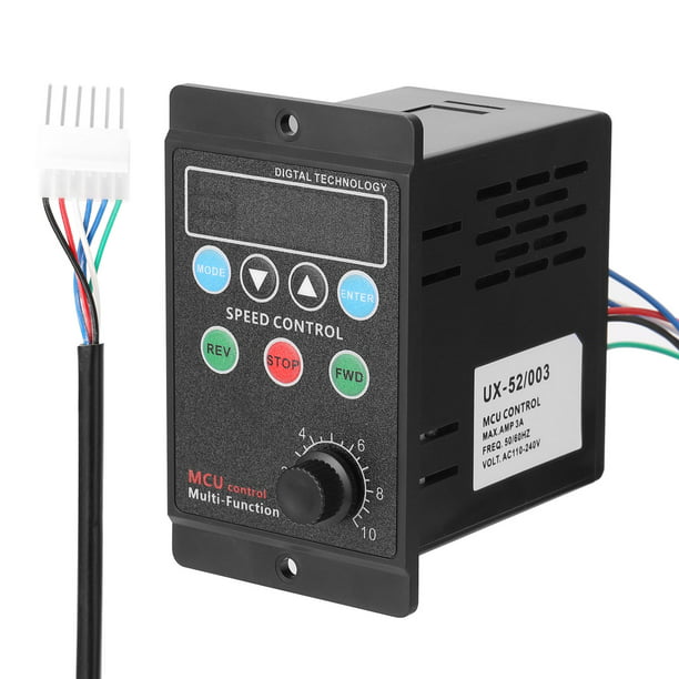 6~200W AC220V Digital Display Speed Control Unit Regulator Switch Motor Governor